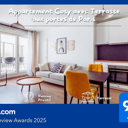 Appartement Cosy Avec Terrasse Aux Portes De Paris Villejuif Extérieur photo